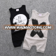 AL1024I Hot selling letter printing sleeveless cotton summer newborn baby romper