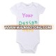 Customized Printing Newborn Boy Wholesale Baby Bodysuits