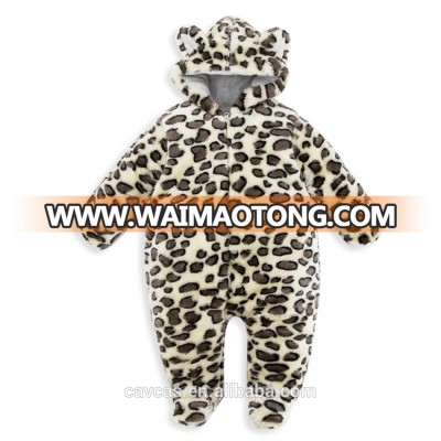 Wholesale Winter Design Hooded Style Boy  Plus Velvet Baby Clothes Cheap Price