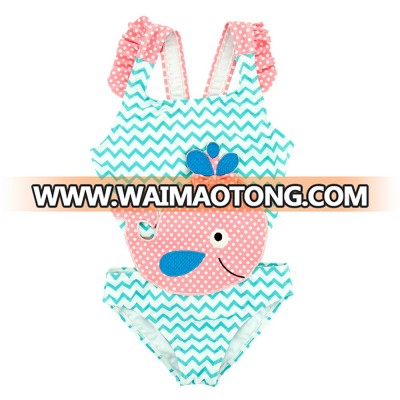 2018 Summer Child Bikini Swimwear Carton Design Girls Swimsuit Bathing Children Swimwear